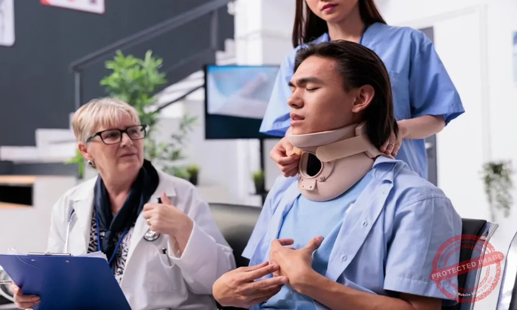 Accident attorney for whiplash injury helping crash victim after car accident